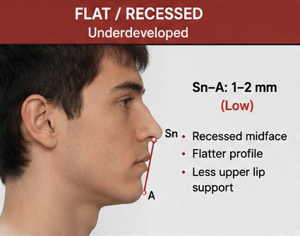 Flat / recessed