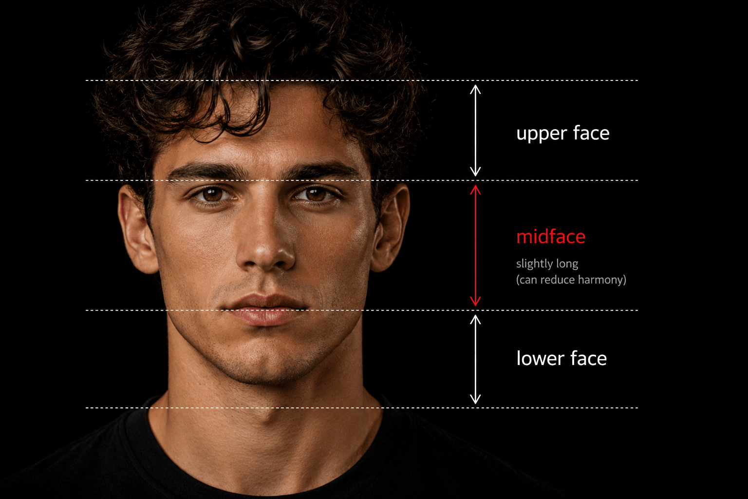 Midface Length: The Hidden Ratio That Determines Facial Harmony
